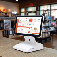 Système de point de vente tout-en-un de 15,6 pouces, tout neuf, kiosque de paiement, caisse enregistreuse, système de point de vente pour le commerce de détail