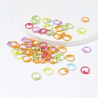 Marqueurs de mailles verrouillables peints, de couleurs assorties, pour outils de tricot, vente en gros