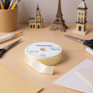 ILAN Nastro Bianco 4.0Cm 46M Madrid Parigi Londra Tokyo - Product Image 2