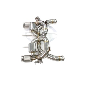 FUDKLi coche de acero inoxidable <span class=keywords><strong>Mclaren</strong></span> <span class=keywords><strong>720s</strong></span> tubo de escape eje trasero sistema de escape - Product Image 1