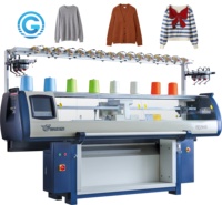 Meistverkaufte Automatische Hochgeschwindigkeits-Volljacquard-Doppelsystem-Näh- und Strickmaschinen für Pullover