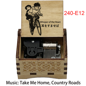 Carillon <span class=keywords><strong>in</strong></span> Legno 'Take <span class=keywords><strong>Me</strong></span> Home Country Roads' a 18 Note con Movimento a Carica Manuale, Souvenir Speciale per Amici e Famiglia, Regalo di Natale - Product Image 5