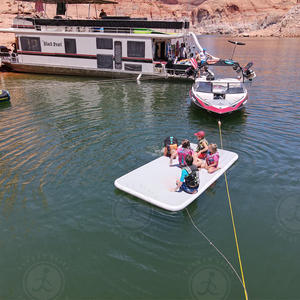 Tobogán inflable de la isla del tobogán <span class=keywords><strong>y</strong></span> tobogán de la <span class=keywords><strong>cascada</strong></span> del pontón de los deportes de la estera - Product Image 6