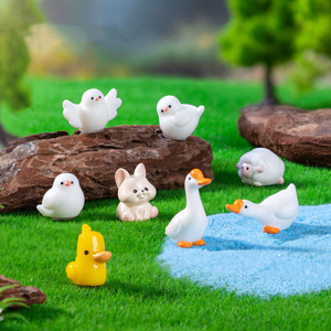 Miniature di Pecore, Gatti, Oche <span class=keywords><strong>e</strong></span> Uccelli, Statuette in Resina per Scene in Miniatura, Accessori per Giardini Fatati - Product Image 2
