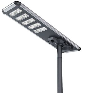Lampione Stradale Solare a LED Integrato Tutto in Uno da 11000LM per Progetti Esterni, 120AH, per Ingegneria e Illuminazione Stradale - Product Image 1