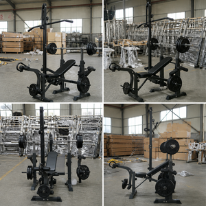 <span class=keywords><strong>Barra</strong></span> de Seguridad Plegable FRS, Multifuncional, Ajustable, de Alta Resistencia, para Sentadillas, Levantamiento de Pesas y Entrenamiento Abdominal - Product Image 5