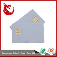Tarjeta RFID NFC ISO/IEC 7816 de PVC Blanco con Chip J3R150 de 13.56MHz, Impermeable, SC EMV, para Membresía, Finanzas y Seguridad en el Transporte