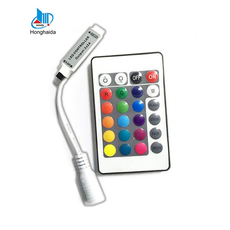 24 кнопки 24 кнопки ИК пульт дистанционного управления СВЕТОДИОДНАЯ лента мини rgb led контроллер