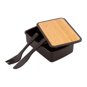 Recycled <b>bamboo</b> <b>lunch</b> <b>box</b> eco-friendly gadgets - Product Image 3