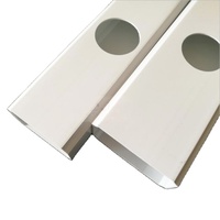 Offre Spéciale petit carré PVC 100x50mm tuyau de jardin anti-corrosion écologique Option économique pour l'irrigation du système hydroponique