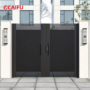 Portão de Entrada Duplo em Alumínio Forjado Personalizado para Villa, Pátio, Comunidade e Jardim - Product Image 6