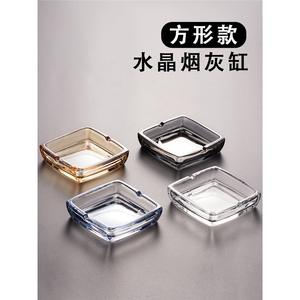 Cenicero de Cristal Creativo, Diseño Redondo de Lujo para Hogar, Oficina y Hotel - Product Image 2