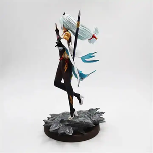 30CM <strong>Genshin</strong> <strong>Impact</strong> Character <strong>Shenhe</strong> Cosplay Model Collection PVC Anime Action Figures Decoration Girl Gift - Product Image 6