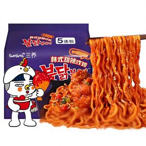 บะหมี่กึ่งสำเร็จรูปรสไก่<span class=keywords><strong>เผ็ด</strong></span><span class=keywords><strong>เกาหลี</strong></span> บุลดัก ครีมคาร์โบนาร่า รสไก่เผ็ดร้อน ขายดี - Product Image 4