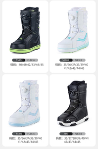 Chaussures de snowboard plates pour femmes, modèle Flower Park, pour le <span class=keywords><strong>ski</strong></span> alpin, nouvelle collection <span class=keywords><strong>24</strong></span>, équipement de <span class=keywords><strong>ski</strong></span> - Product Image 2