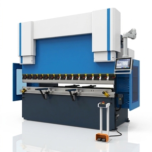 Machine de pliage de tôles métalliques fournie par l'usine, presse hydraulique automatique CNC WC67K 250T3200 avec système Delem 53Tx - Product Image 1