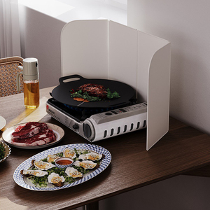 Déflecteur d'éclaboussures d'huile de cuisine en métal pliant cuisson friture protecteur bouclier anti-éclaboussures panneaux anti-éclaboussures <span class=keywords><strong>plaque</strong></span> de cuisinière à <span class=keywords><strong>gaz</strong></span> - Product Image 6