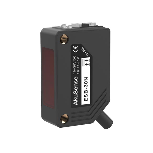 AKUSENSE ESB (BGS ) Laser Square Photoelectric Sensor Diffuse Background Suppression Optical Detection Industrial Use