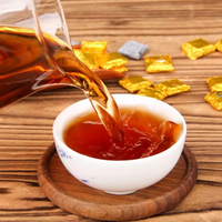 Pâte de Pu'er Ripe Aîné Aromatique Instantanée, Bienfaite pour la Santé, Réchauffante pour l'estomac et Apaisante