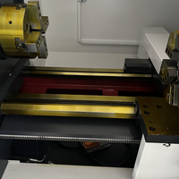 Tour à toupies CNC CK6140 avec contrôleur GSK980TDC, mandrin hydraulique en option, tourelle à 6 postes pour le traitement des pièces métalliques