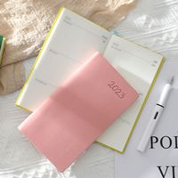 Hochwertige A6 Custom Ledertasche Notebook Großhandel Mini Book Thermal Binding Briefpapier für Company Meeting Minuten Papier