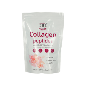 Poudre de collagène multi-peptides OEM avec vitamine C et acide hyaluronique pour la santé des cheveux, de la peau et des articulations – Complément alimentaire en collagène - Product Image 4