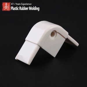 Conector de Esquina de Plástico Moldeado por Inyección de Alta Precisión Personalizado, Conector de 90 Grados para Muebles y Ensamblaje de Estructuras Industriales - Product Image 6