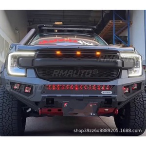 Kit de Carrocería para Ford Ranger T9 2022+, Parachoques con Rejilla LED, Rejillas de Carreras, Rejilla Delantera, Rejilla para Parachoques Delantero, Pieza Exterior - Product Image 5