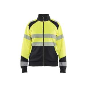 BLAKLADER - 350825283399XL Sudadera Mujer Hi-Vis con cremallera Hi-vis Amarillo/Negro-EAN 7330509933541 ROPA DE TRABAJO DE 2017 - Product Image 5