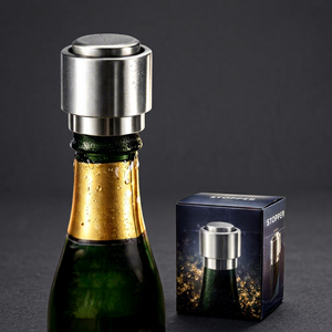 จุกปิดขวดแชมเปญโลหะ ทนทาน ใช้งานง่าย ของขวัญส่งเสริมการขาย - Product Image 1