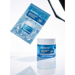 Mascarilla Facial Calmante Real Barrier Aqua, 1 Unidad, Para Todo Tipo de Piel, Fórmula K Beauty - Product Image 1