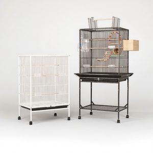 <span class=keywords><strong>Cage</strong></span> à oiseaux en fil métallique de haute qualité, grande <span class=keywords><strong>cage</strong></span> à oiseaux, accessoires pour oiseaux de compagnie, élevage de perroquets - Product Image 1