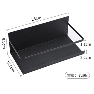 Factory Wholesale Carbon Steel Magnetic Non-Perforated <b>Wall</b> <b>Mounted</b> Kitchen Bathroom Storage Rack for Bag <b>Toilet</b> <b>Roll</b> Paper - Product Image 6