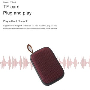 Altavoz Bluetooth Inalámbrico de Tela Artística, Altavoz Portátil Creativo con Radio FM, Tarjeta TF, Reproductor de Audio USB, Mini Subwoofer, Regalo, Altavoces Inalámbricos G2 - Product Image 3