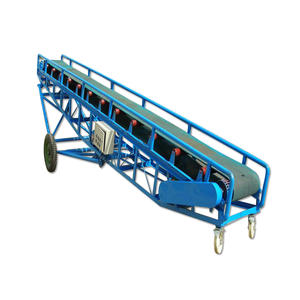 Konveyor sabuk ponsel portabel di roda untuk gerakan mudah antara situs, Ideal untuk truk & gerobak memuat - Product Image 1