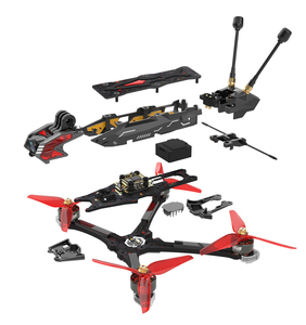 Professional 5 Inch FPV Racing Drone 10km Long Range GPS 3K Carbon Fiber Frame DC Square X Geometry Freestyle Quadcopter UAV Kit - Product Image 1