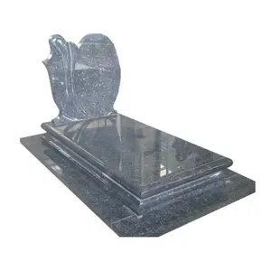 Wholesale price Australia monument blue pearl granite headstone