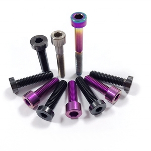 Hoàn thành trong đặc điểm kỹ thuật tất cả các loại mặt bích đầu đầy đủ chủ đề nửa chủ đề đầy màu sắc bu lông hợp kim Titan - Product Image 5