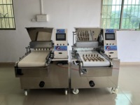 Machine automatique de fabrication de biscuits de fortune petite machine de dépôt de biscuits à bas prix