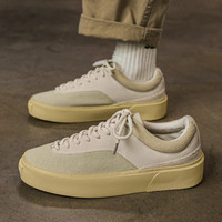 Chaussures décontractées pour hommes, style universitaire, plateforme respirante, bleu foncé et beige, prix réduit, style loisirs, populaires