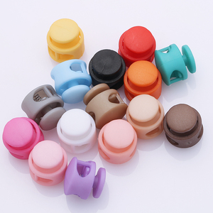 Renkli kordon kilidi-sıcak satış yapış kanca halat biten plastik İpli geçiş kordon kilidi-küçük ve büyük boyutları - Product Image 4