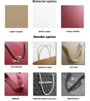 SenAng07 – sac en papier lavable Victoria Secret pour cosmétiques Kraft pour emballage de farine
