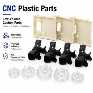 Services de tournage et d'usinage CNC de précision sur mesure pour pièces en plastique (POM, ABS, Nylon, Delrin, HDPE, Polycarbonate, PTFE, PP, PEEK) - Product Image 1