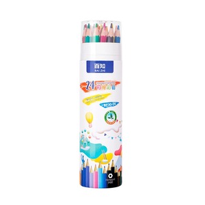 Pensil 24 warna pena berminyak dapat dihapus setelan gambar anak <span class=keywords><strong>36</strong></span> warna pensil warna siswa grosir