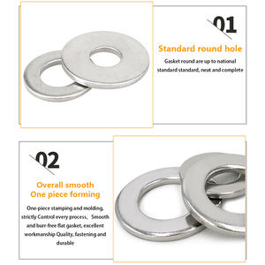 定制钢垫圈不锈钢垫圈标准平垫圈m10 m12 m16 m18 m20 m24 m30 <span class=keywords><strong>m33</strong></span> m36 - Product Image 3