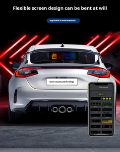 Rgx 5V điện thoại thông minh app điều khiển linh hoạt LED hiển thị bảng điều chỉnh cho bán lẻ quảng cáo nháy mắt hiệu ứng xe tải sáng tạo - Product Image 3