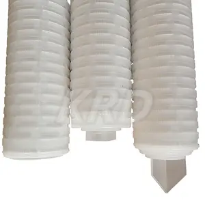 Pre-filtration PP PET Filter 5 Micron Polyester Pleated Sediment swimming pool filter cartridge for Water Treatment