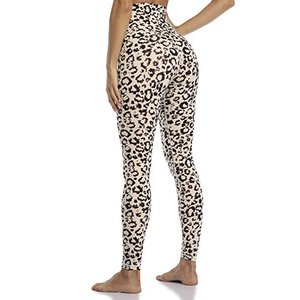 Nueva tendencia Fitness Workout Sublimado Legging Sublimación personalizada Impreso Señoras Crossover Cintura Yoga Medias - Product Image 3