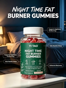 Gummies Brûle-Graisse Nocturnes OEM/ODM à l'Extrait de Haricot Blanc pour la Gestion du Poids et le Sommeil – Complément Alimentaire - Product Image 3