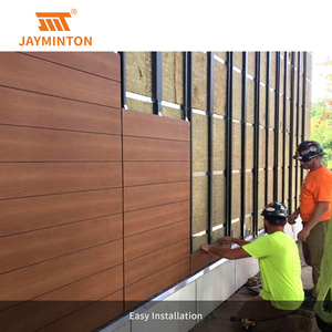 Thiết kế hiện đại gỗ ngoài trời tấm Ốp nhôm bên ngoài bức tường đối với trang chủ - Product Image 5